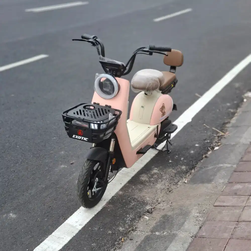 Sepeda listrik model terbaru bisa COD free ongkir