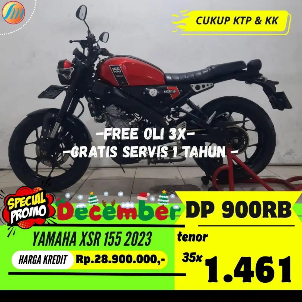 PROMO DP 900RIBU YAMAHA XSR 155 2023 ANGSURAN SANGAT RINGAN