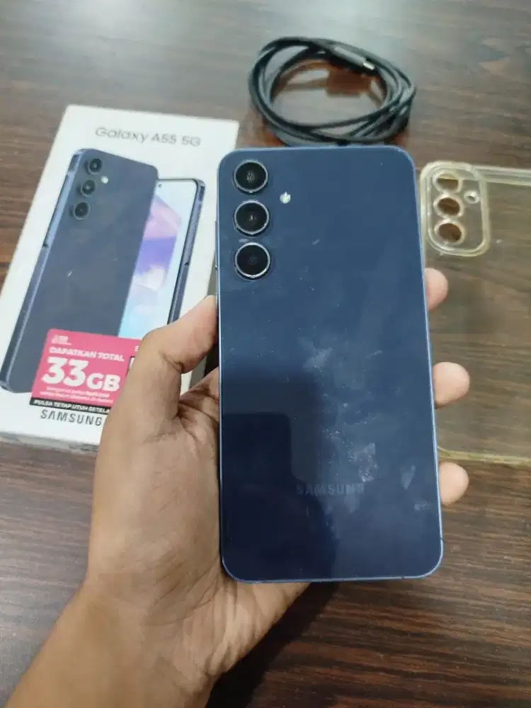 SAMSUNG A55 5G 12/256 SECOND BERGARANSI