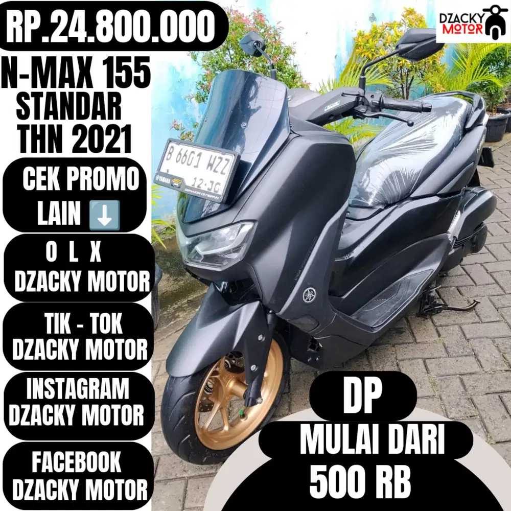 NMAX 155 STANDAR THN 2021 SECOND LIKE NEW