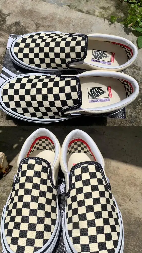 VANS SKATE CHECKERBOARD SLIP ON