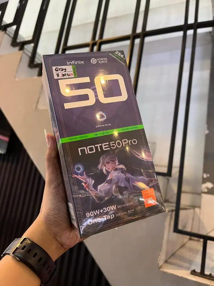 Infinix Note 50 Pro 8GB+8GB/256GB Jual Murah New Segel