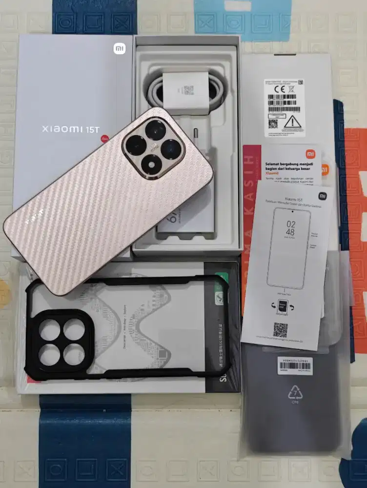 Xiaomi 15T 512 GB Rose Gold Resmi Like New