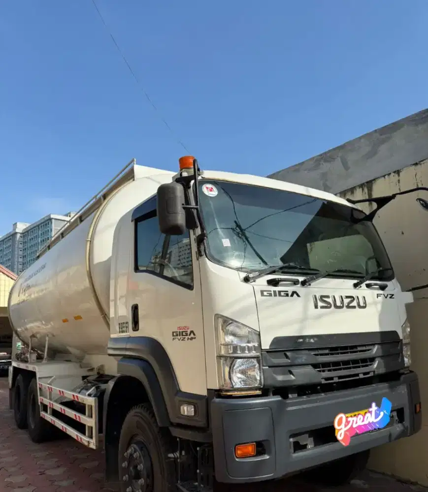 Isuzu GIGa FVZ Tronton 6×4 Tangki Hi Blow Semen 30.000  Bio Solar Hino