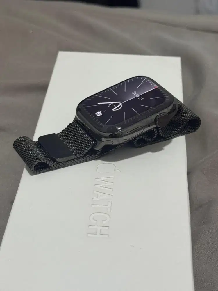 Apple Watch 7 45mm Stainless Steel Like New