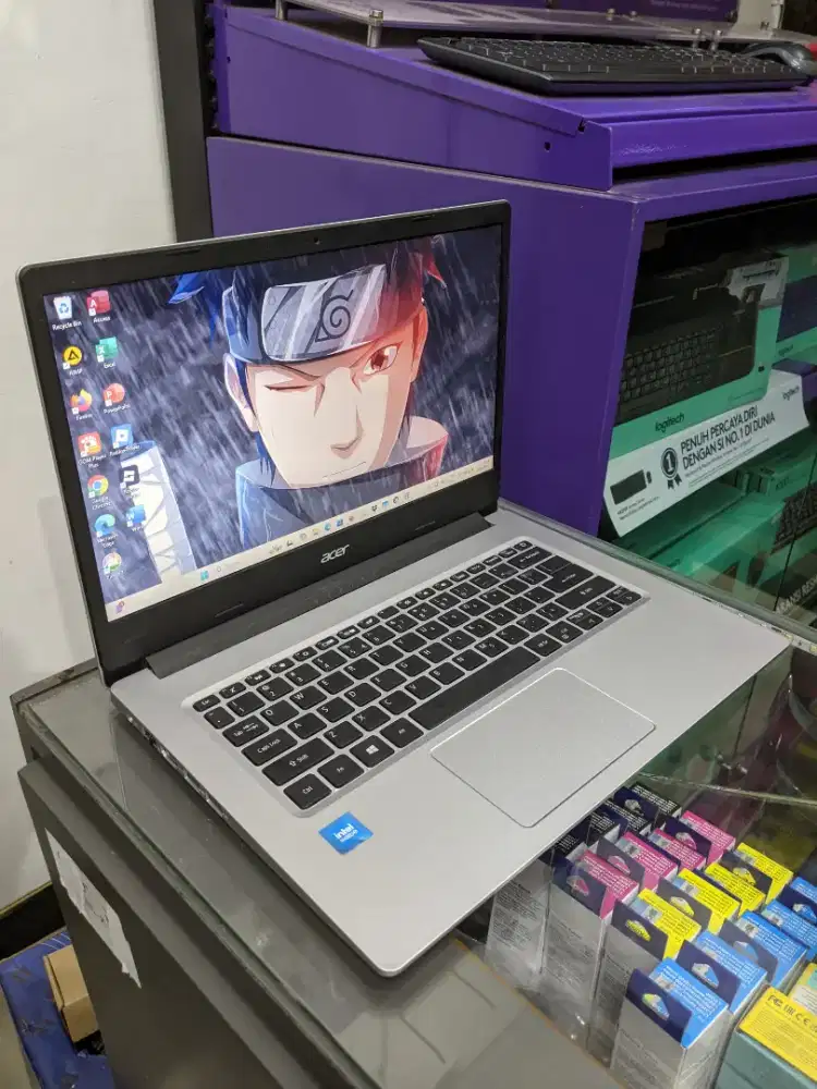 JUAL ACER A314-35 Intel N5100 RAM 8GB SSD 256 14 FHD IPS
