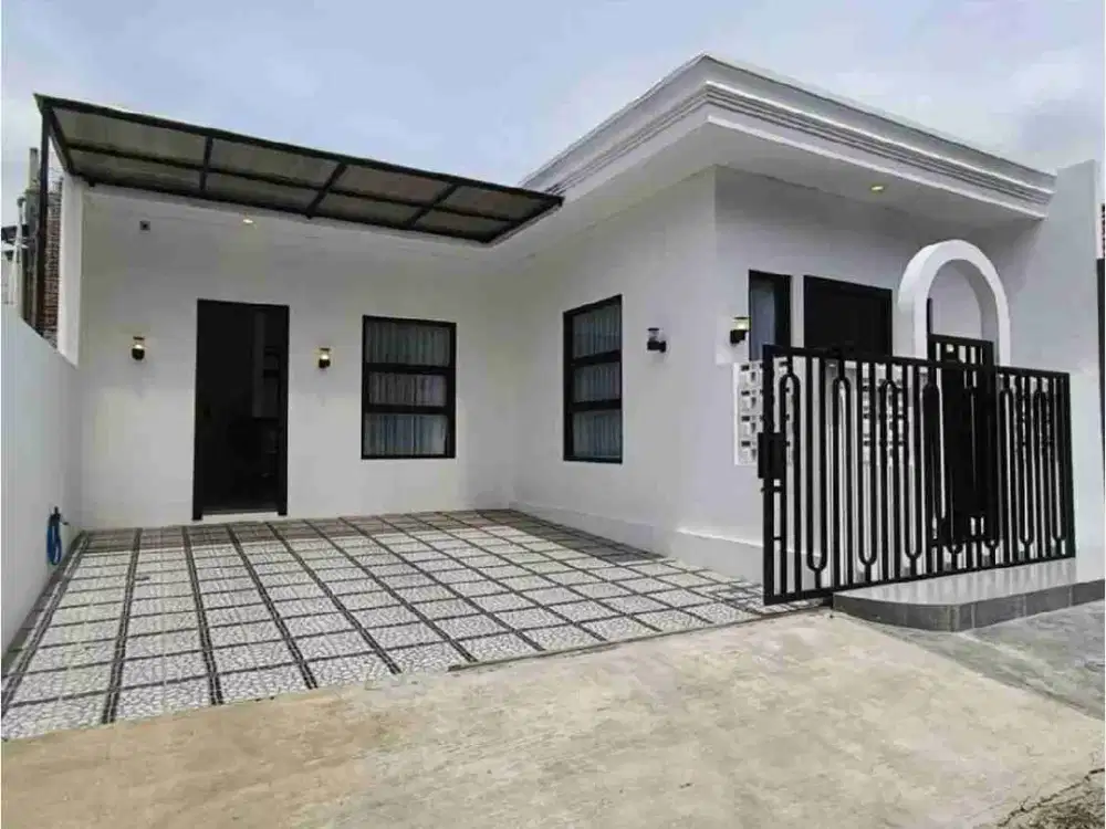 rumah di setiabudi regency masih baru siap huni