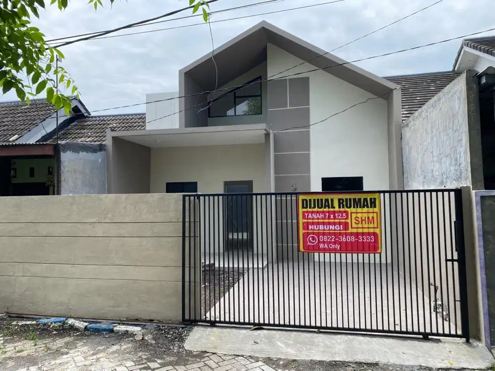 Perumahan Taman Gunung Anyar Lebar 7meter