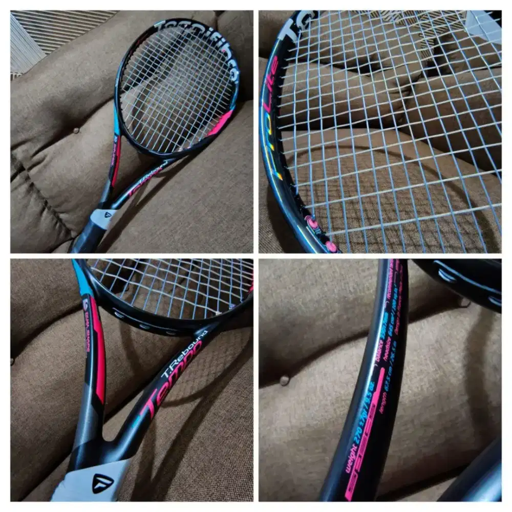 Raket Tenis kondisi mulus cocok cowok cewek