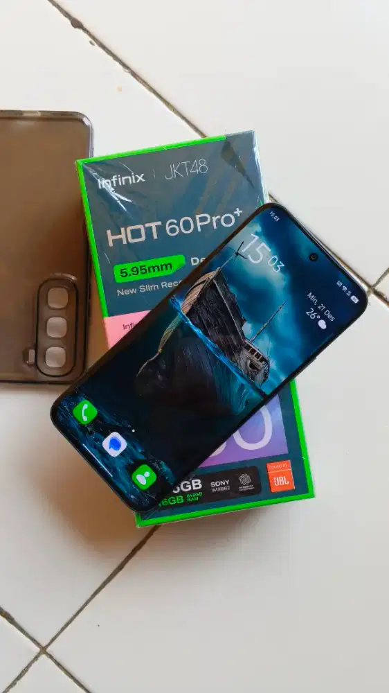 Infinix hot 60 pro plus 8+8 256 mulpis no minus