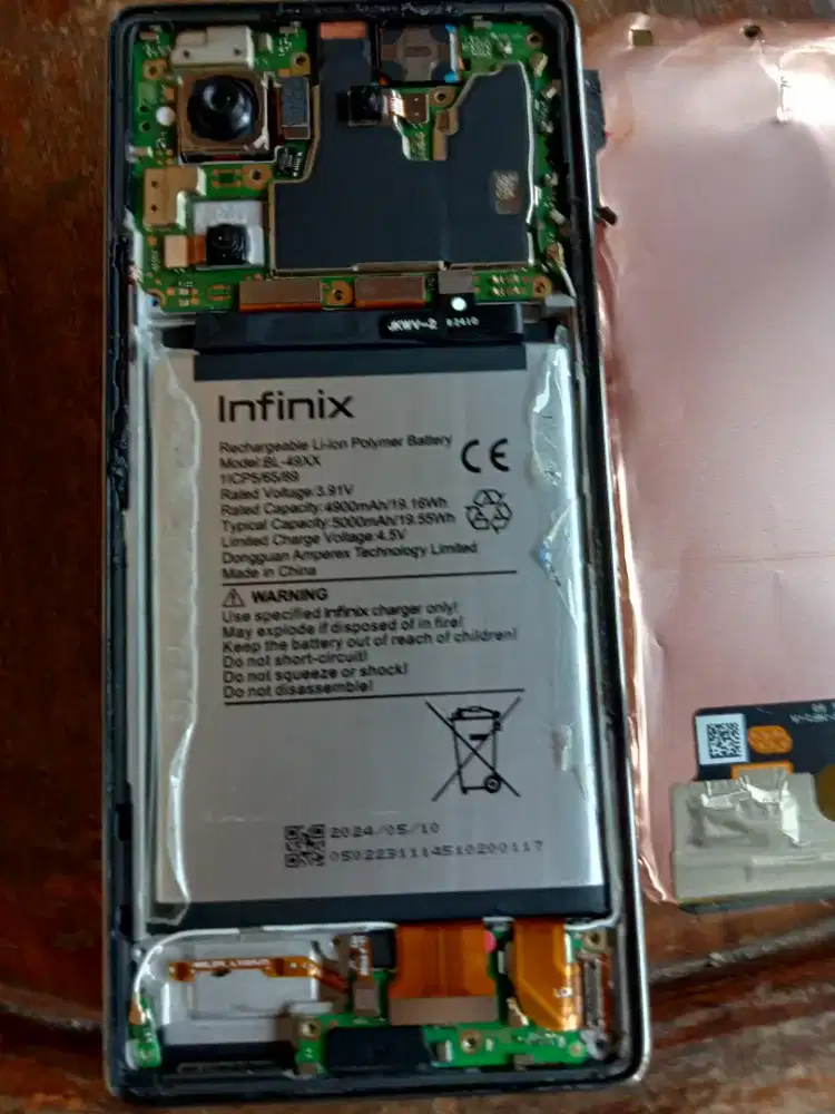 Mesin Infinix Note 40 8/256GB Fullset