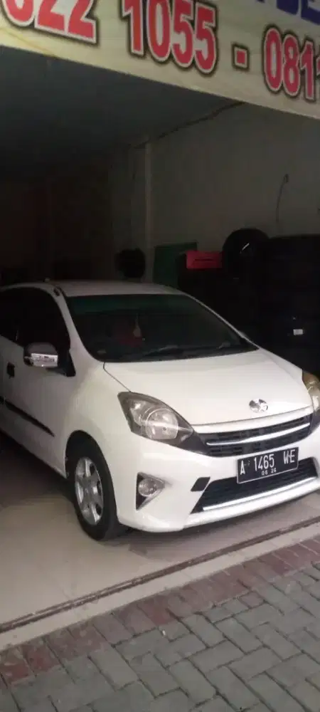 Toyota Agya tahun 2015 matic tipe G pajak hidup