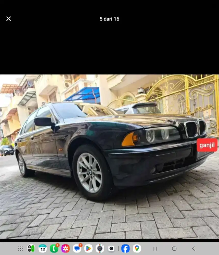 Dijual mobil BMW tahun 2004 tipe 520i e39 m54 mantan pejabat nego