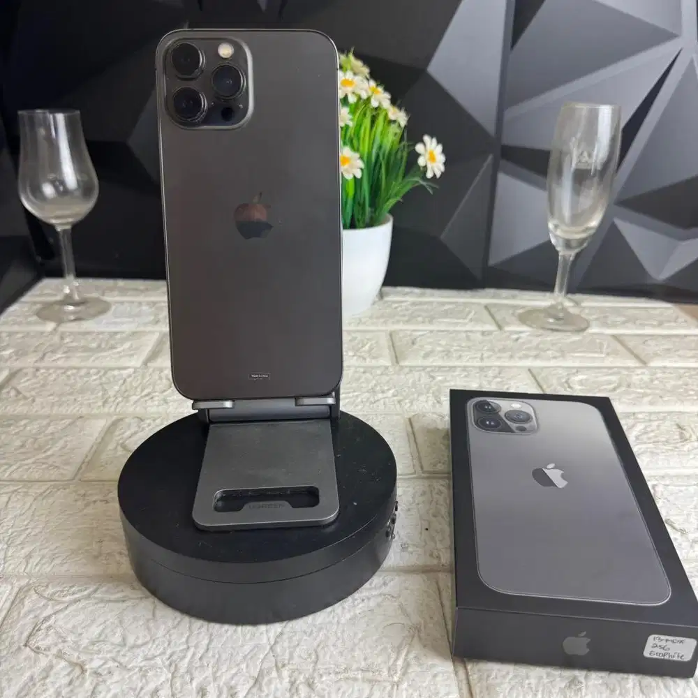 iphone 13 pro max 256gb Ex ibox Fullset ori Bisa COD dan TT