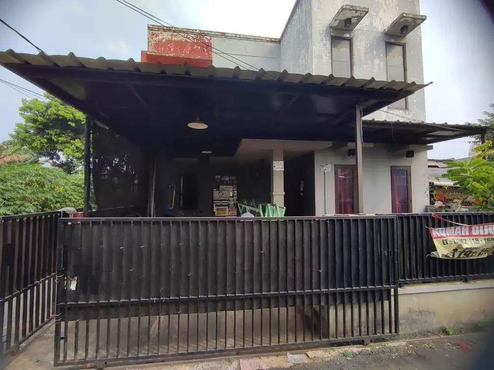 Dijual rumah 2 lantai, PANCORAN MAS DEPOK, dekat stasiun, 4 KT 3KM