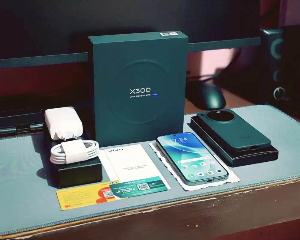 Vivo X300 12/256gb fullset resmi like new !!!