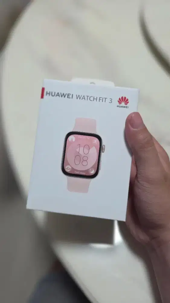 Dijual smartwatch huawei watch fit 3 pink eks resmi