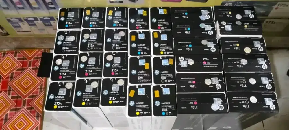 Beli tinta toner baru dan bekas harga bersaing