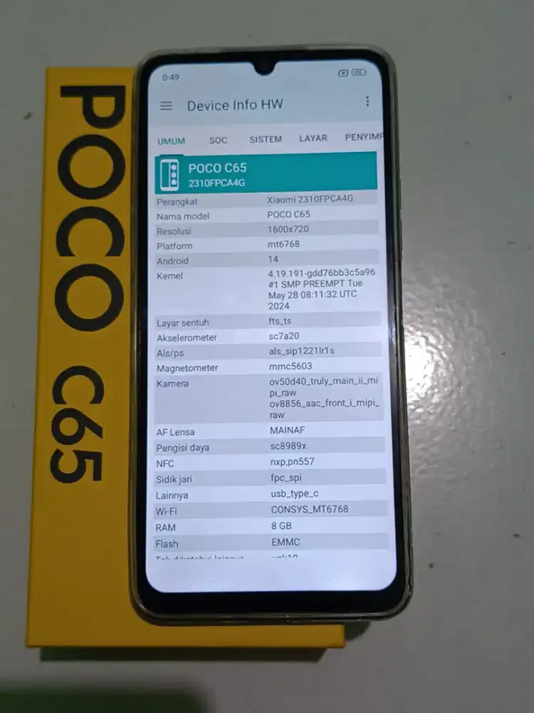 POCO C65 NFC 8+8/256