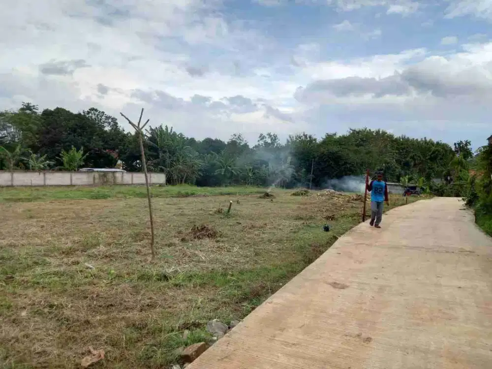 Tanah Kavling Murah Dekat Pintu TOL Legok, Bisa Cicil 12 X