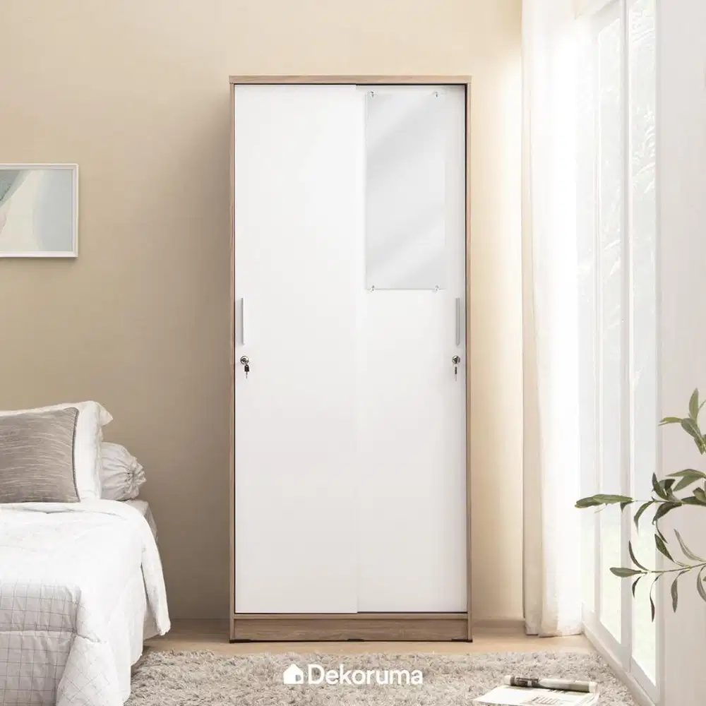 Lemari Sleding 2 pintu dekoruma