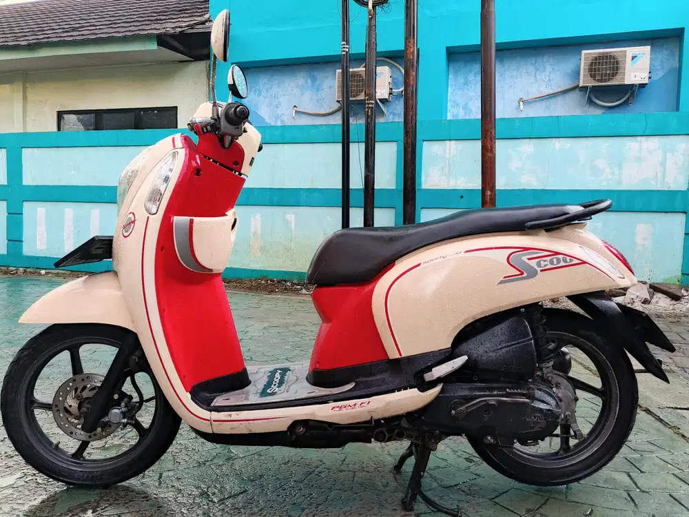 Honda Scoopy FI 2014 pajak hidup orsinil