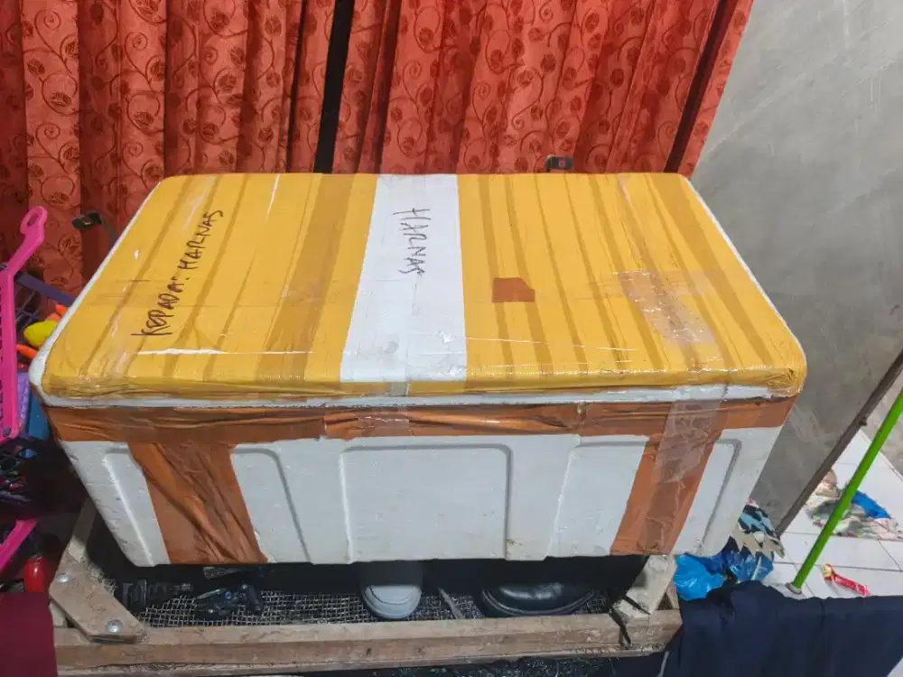 Styrofoam box ukuran besar cocok untuk simpan ikan atau minuman