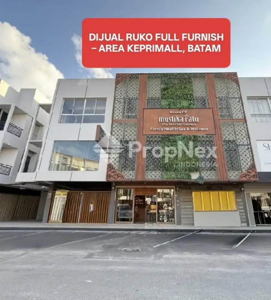 DIJUAL RUKO FULL FURNISH AREA KEPRIMALL, BATAM