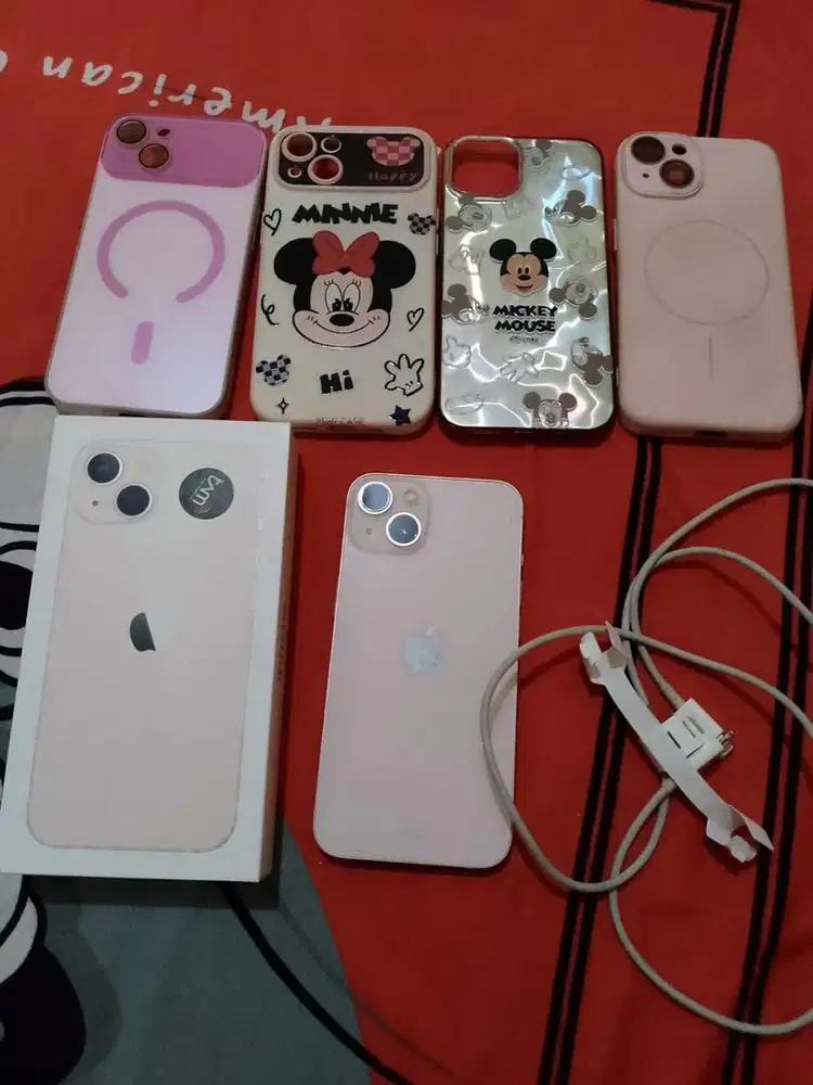 Dijual iphone 13 pink 128gb