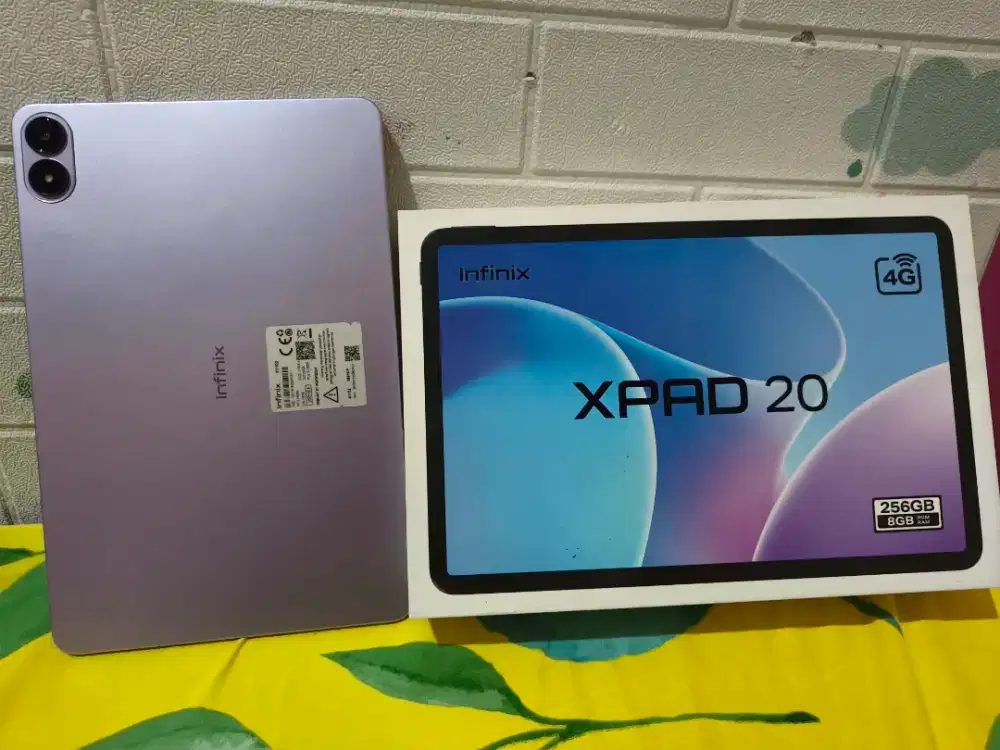 INFINIX XPAD 20 RAM 8/256 MULUS LENGKAP NORMAL