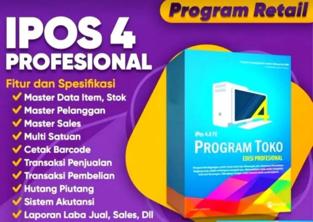 INSTALLASI PROGRAM APLIKASI KASIR TOKO PC KOMPUTER SIAP PAKAI TERMURAH