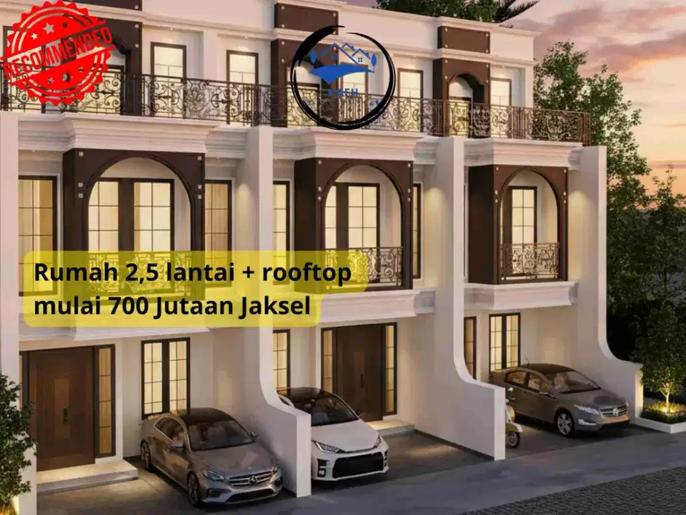 Jual Rumah Rooftop Jaksel 700 jutaan Kebagusan Valley SHM
