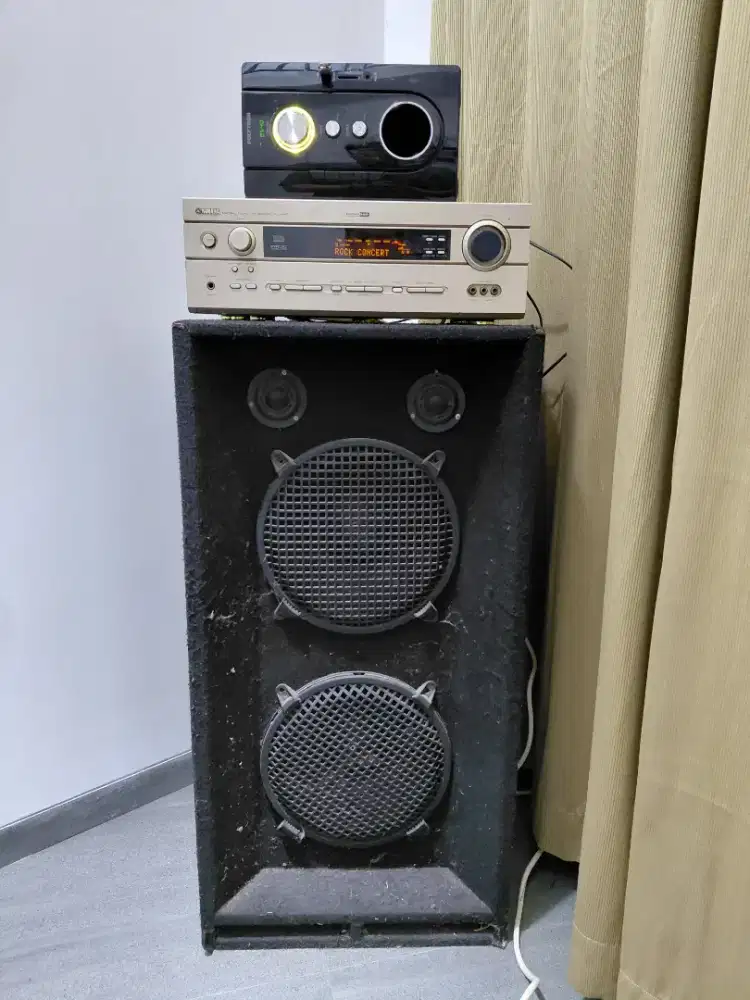 Ampli Yamaha, POLITRON, Speaker Besar