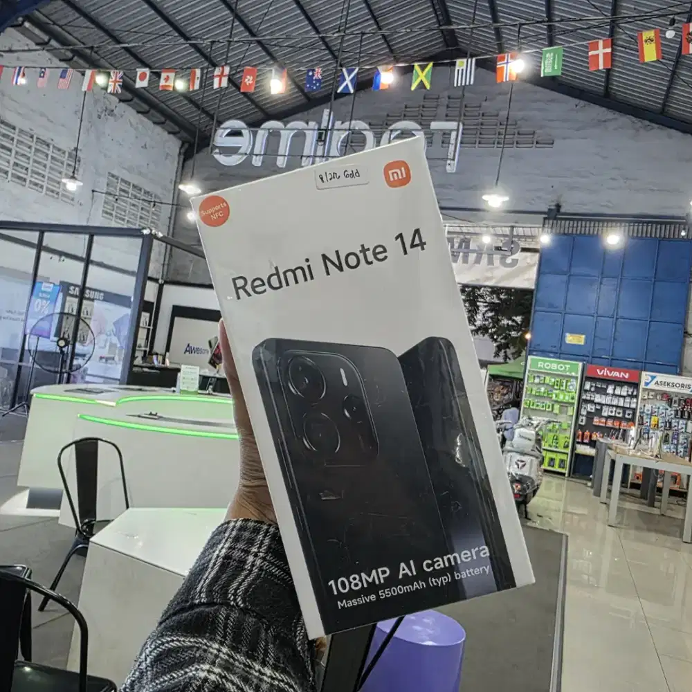 Redmi note 14 ram 8+8/256 bisa tanpa dp , cicilan 200rb an