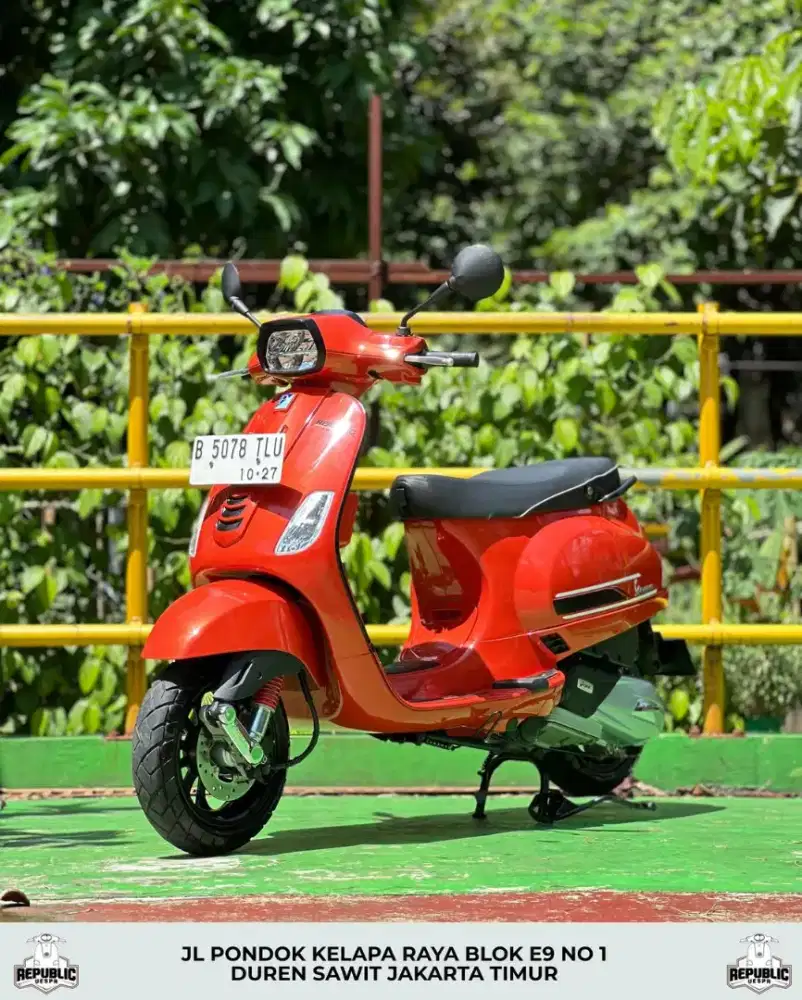 DIJUAL CEPAT PIAGGIO VESPA S 125 IGET LED TH 2022 PERFECT CONDITION