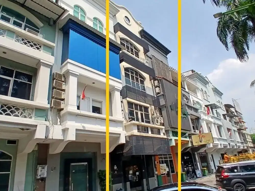 Disewakan Kantor Kondisi Furnished, Luas 300m2 di Kompleks Rukan Permata Senayan