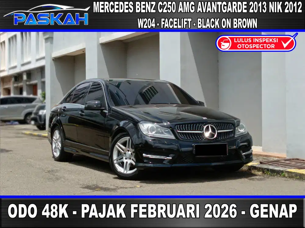 Genap Odo=48K Mercedes Benz C250 AMG 2013 Nk 2012 MERCY C 250 AMG 2013