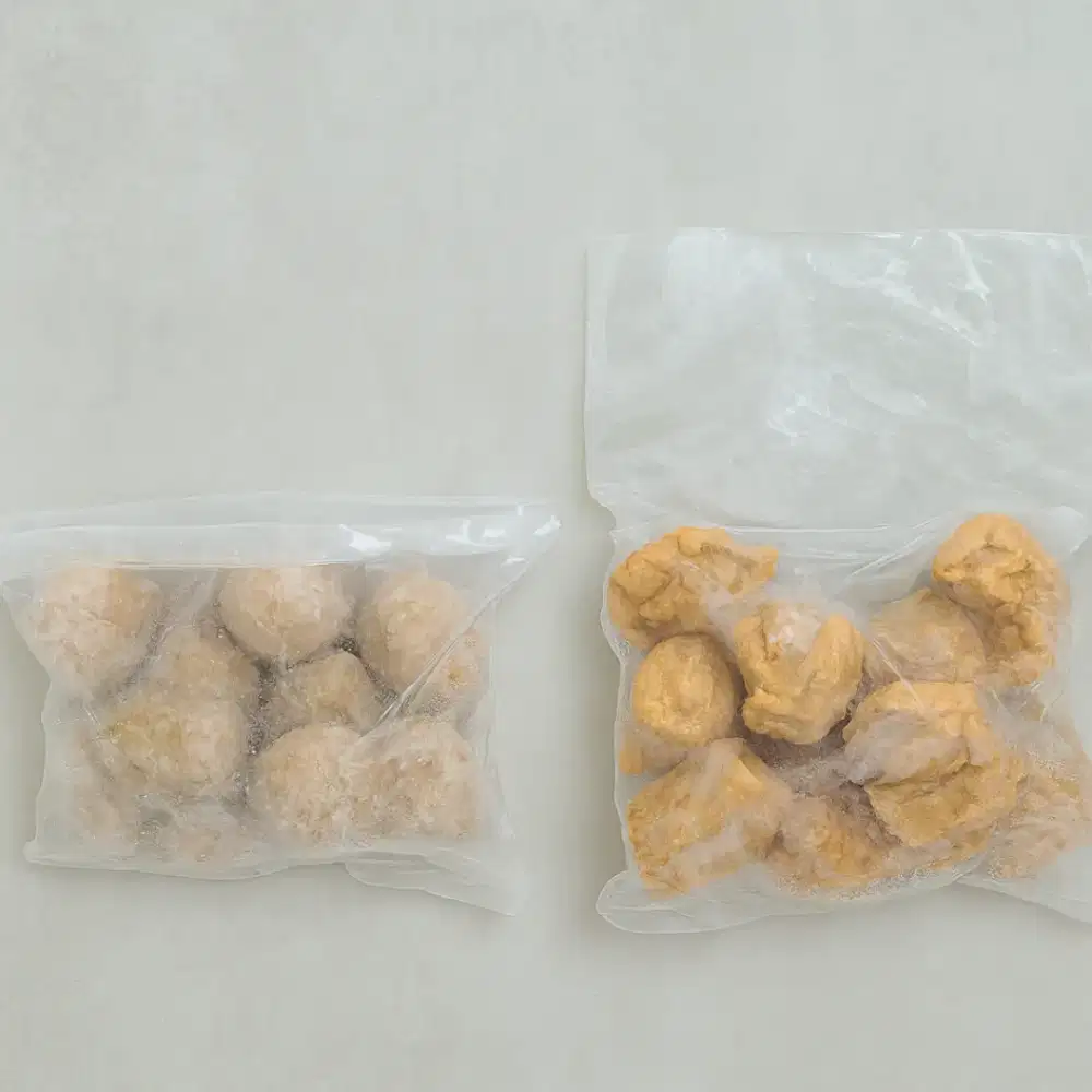 Pentol kabul dan tahu