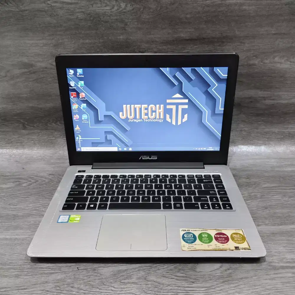 Laptop Gaming Asus A456U Slim Core i5 Gen7 Ram 20GB Dual VGA bonus Mou