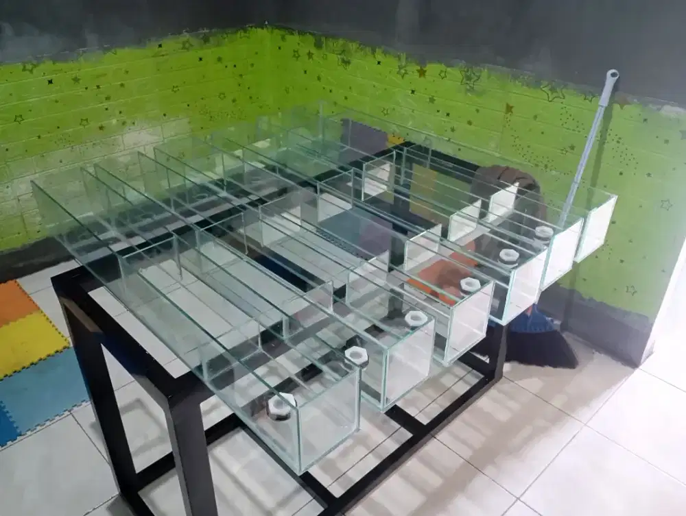 Top filter / talang kaca