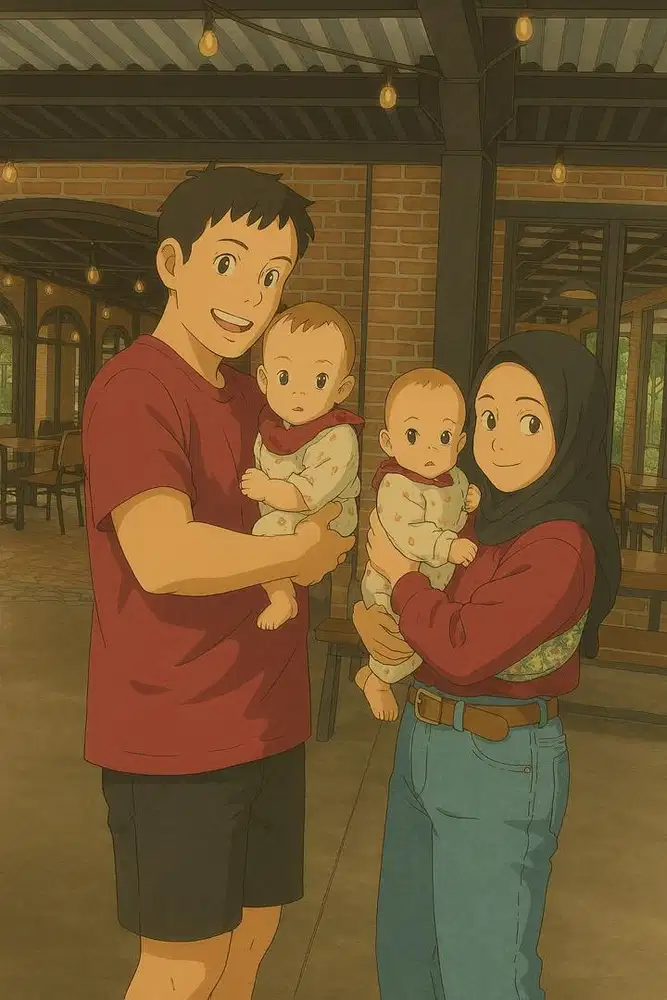 Dicari pengasuh untuk anak kembar umur 1 tahun