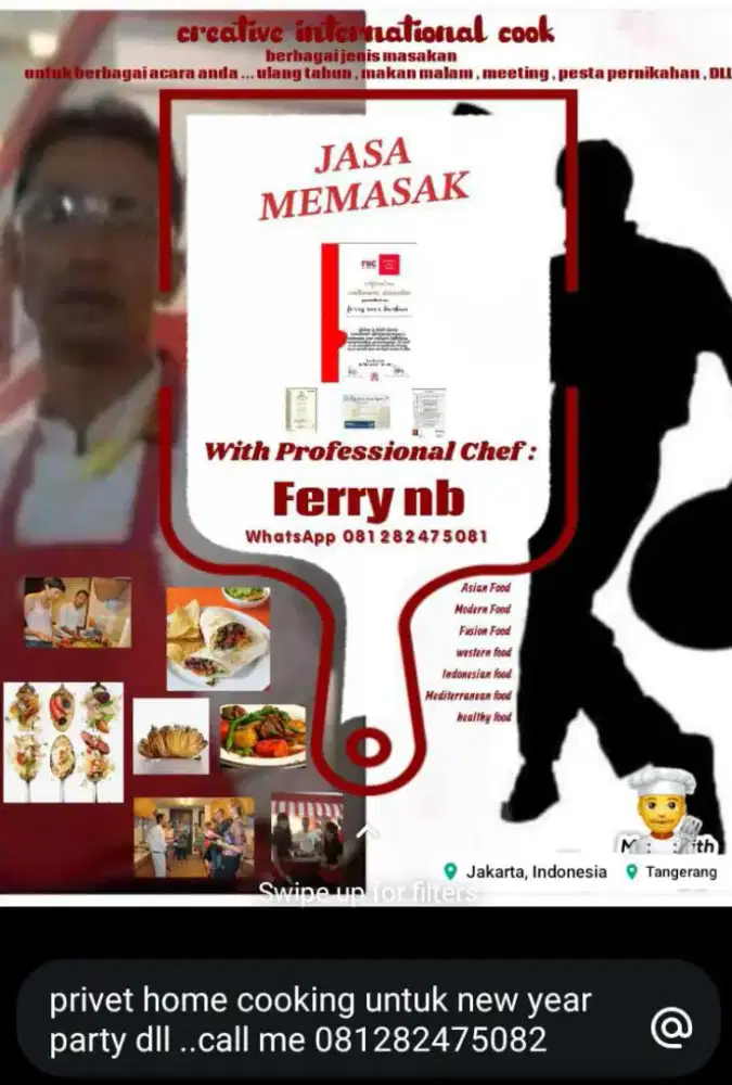 jasa masak   privet home cooking