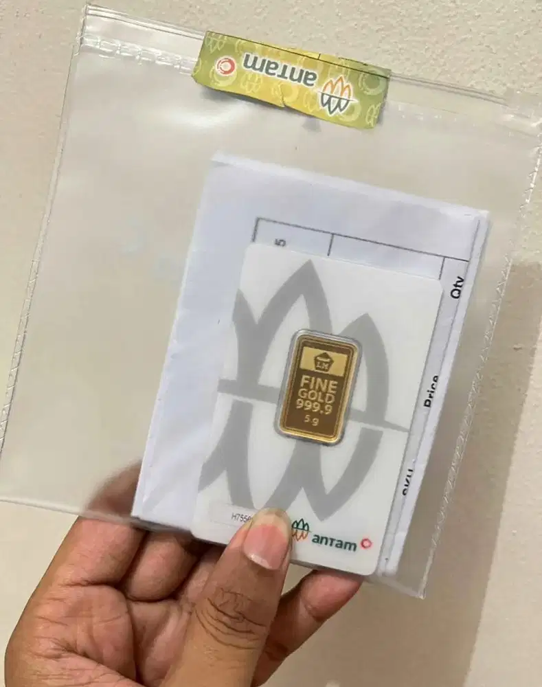 Logam mulia antam tahun 2025 5 gram sam 0.5 gram take all