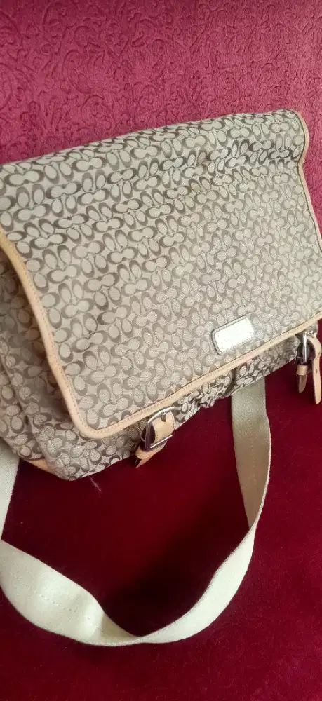 Tas coach original messenger leather origi