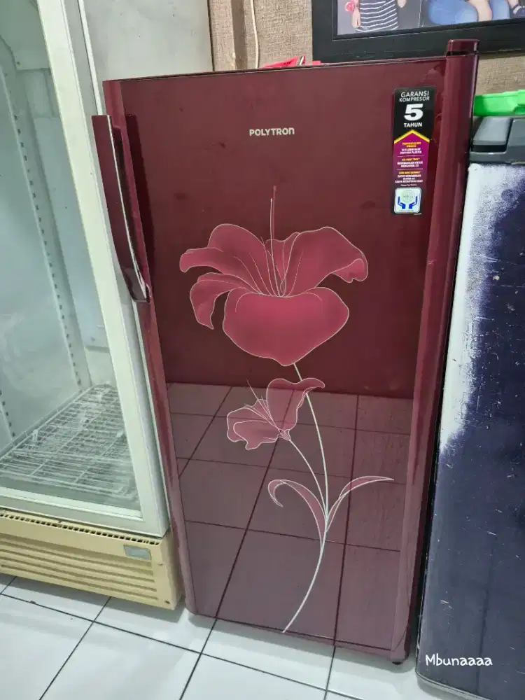 Kulkas 1 pintu Polytron belleza pra 18 tinggi
