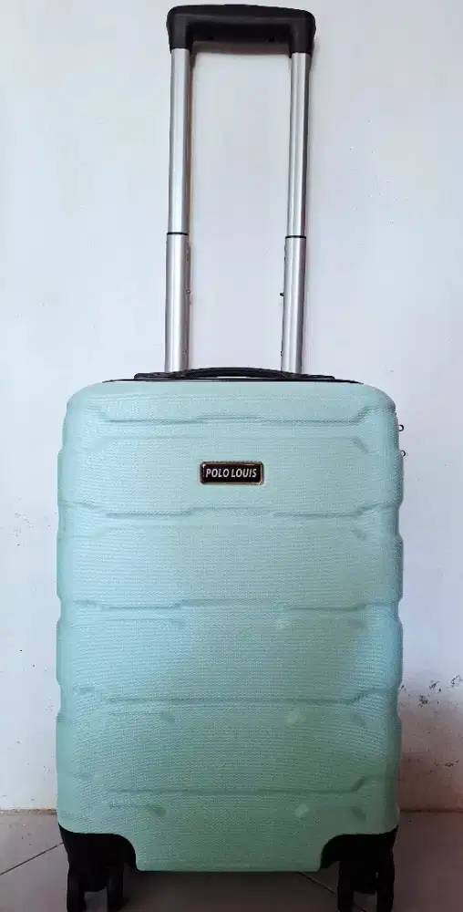 Baru travel koper polo hardcase fiber abs waterproof size 18 inch