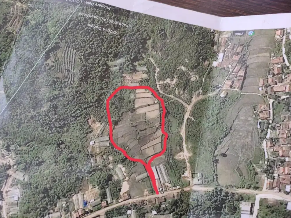 tanah disewakan/dijual dipataruman cihampelas bandung