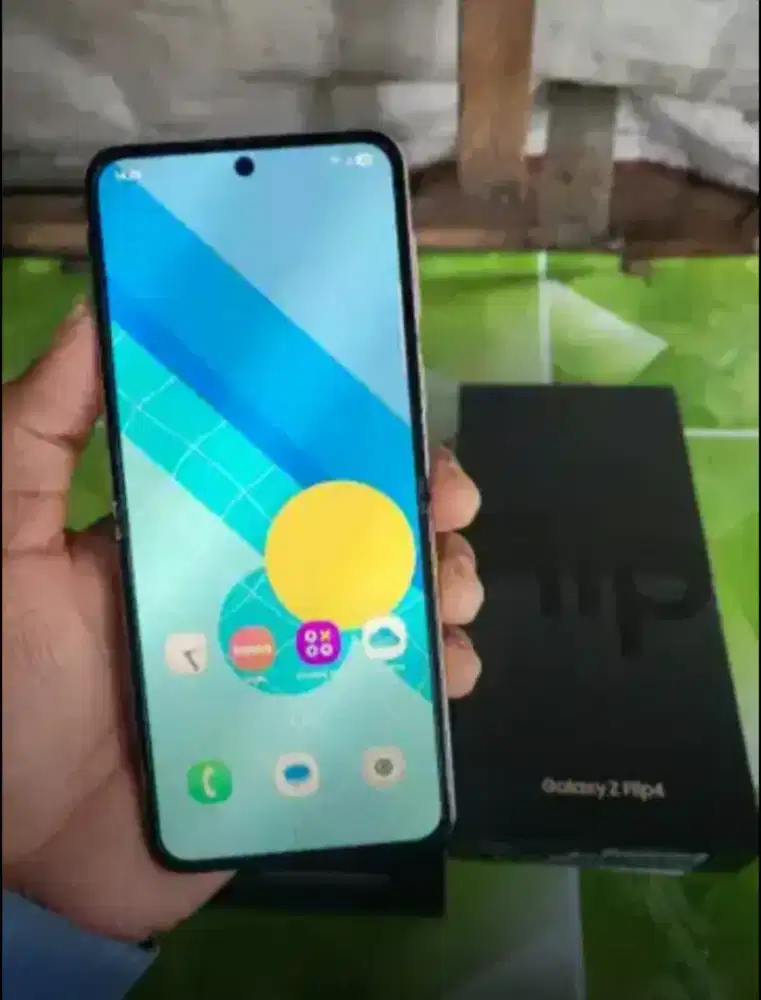 samsung z flip 4 5g ram 8+8/256 gb, original sein