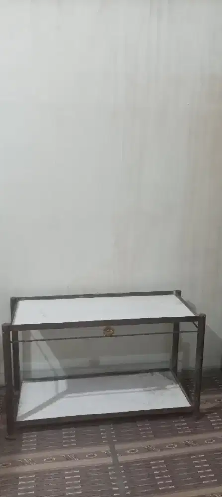 Meja Aquarium Besi HOLO siku 100 X 40 cm