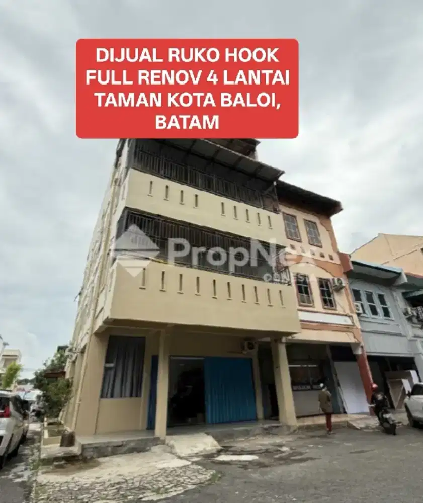 DIJUAL RUKO HOOK 4 LANTAI

TAMAN KOTA BALOI BATAM